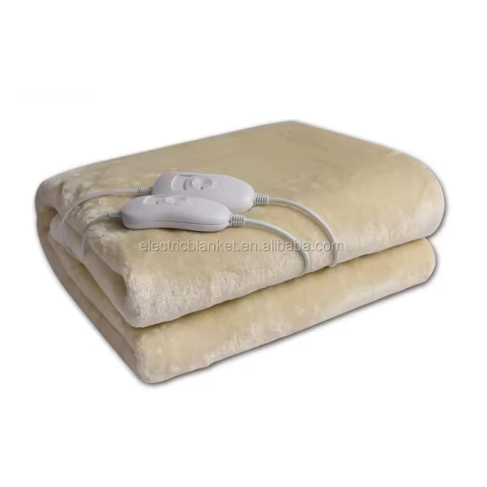 

Электрическое одеяло с подогревом из флиса Deluxe для европейского стиля 220–240 В