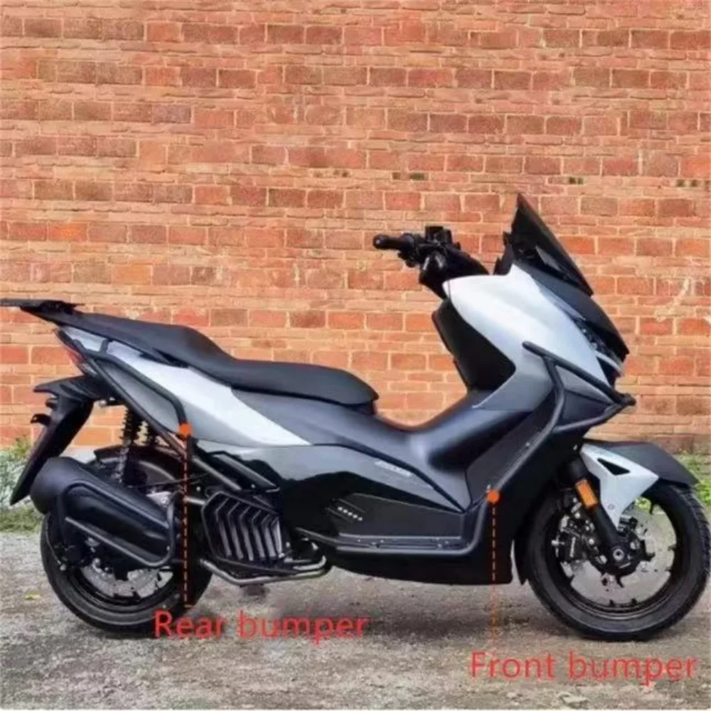 Parachoques delanteros y traseros, tubo de escape trasero, parachoques protector, parachoques anticaída modificado para ZONTES 150D 350D 150d 350d