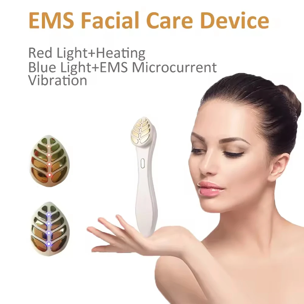 Microcurrent Vibrating Eye & Face Massager Face Lifting Device Anti-aging Skin Rejuvenation Galvanic Spa Wrinkle Remove Machine