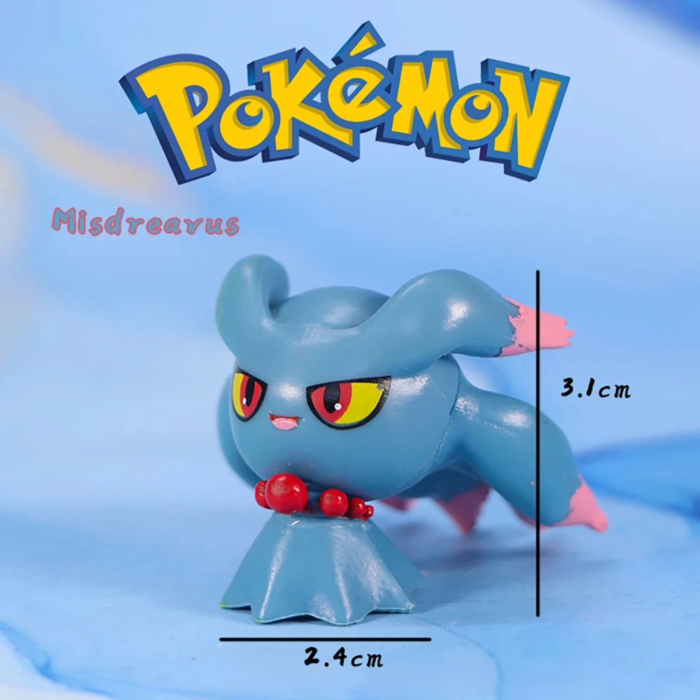 WCT Pokemon Misdreavus Figure One Piece Toys Anime Figures Collection Model - view 2