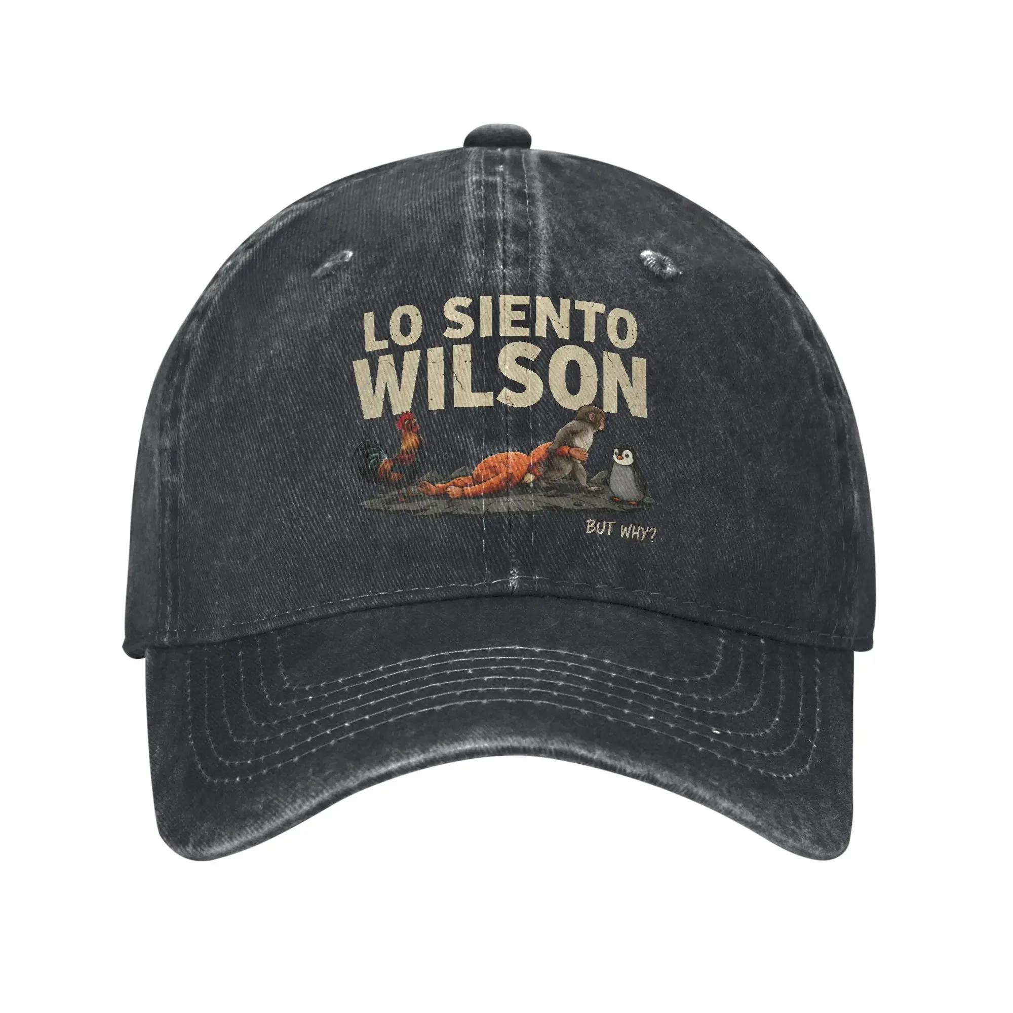 Lo Siento Wilsons Punch Monkey Baseball Cap Outfit For Unisex Adjustable Trucker Hat