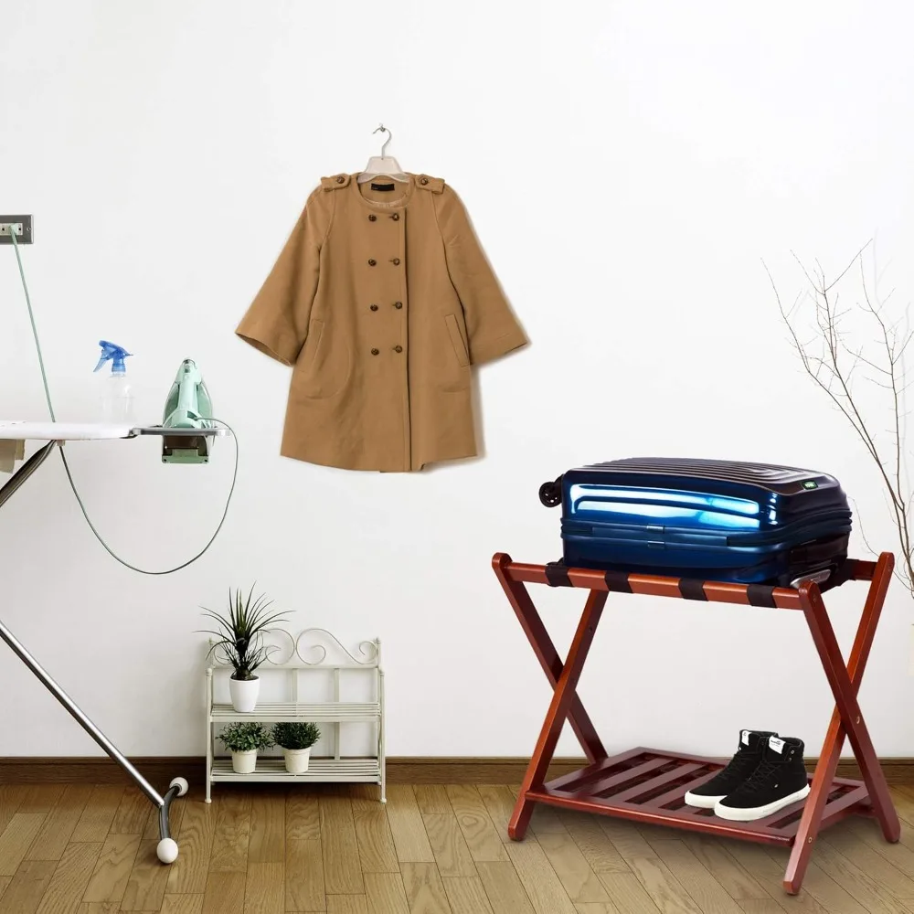 Portapacchi, noce, legno massello