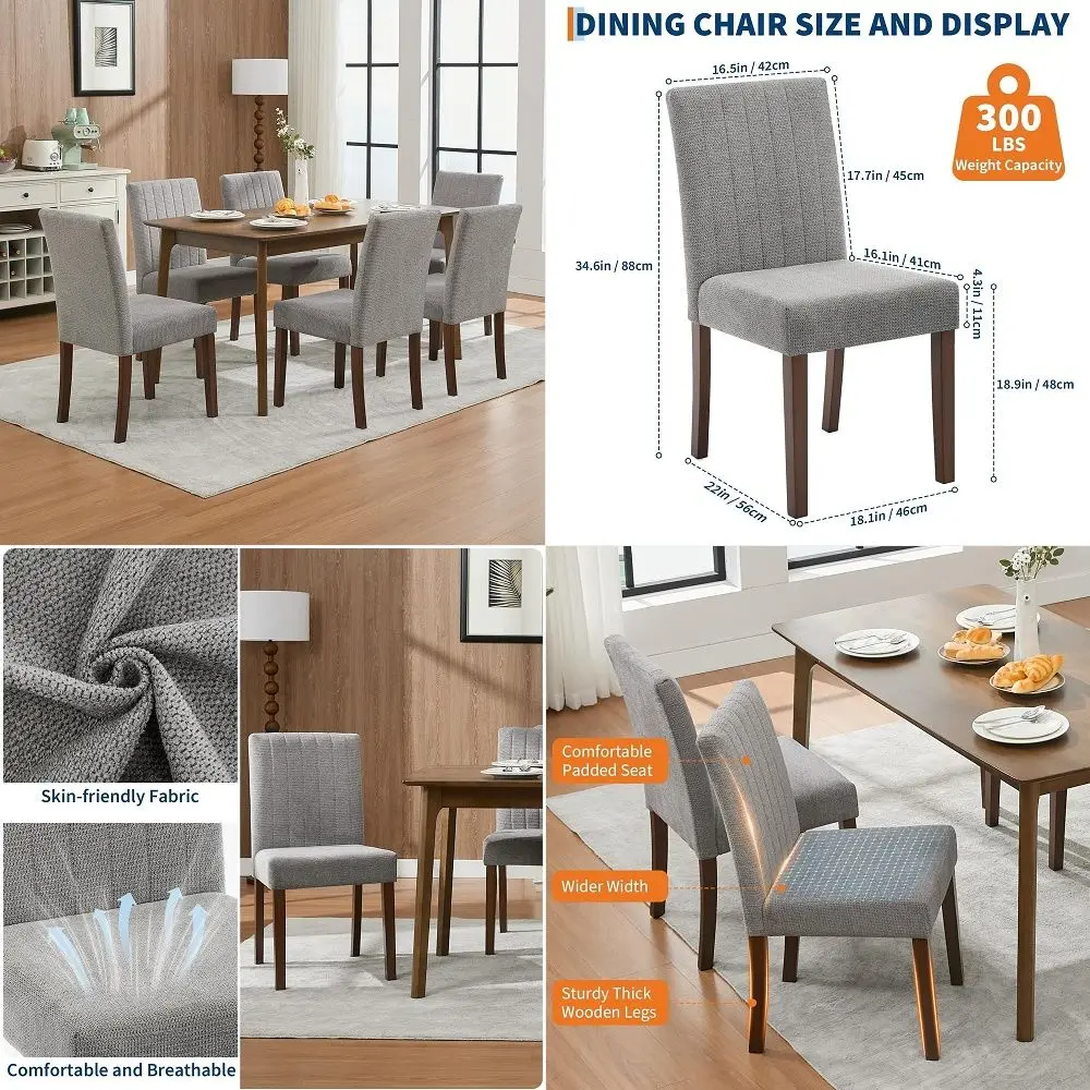

Wood Bar Stools Set of 4, 24.5 Swivel Counter Height Bar Stools with Slatted Hollow Back amp Ergonomic Contoured Seat, Footrest