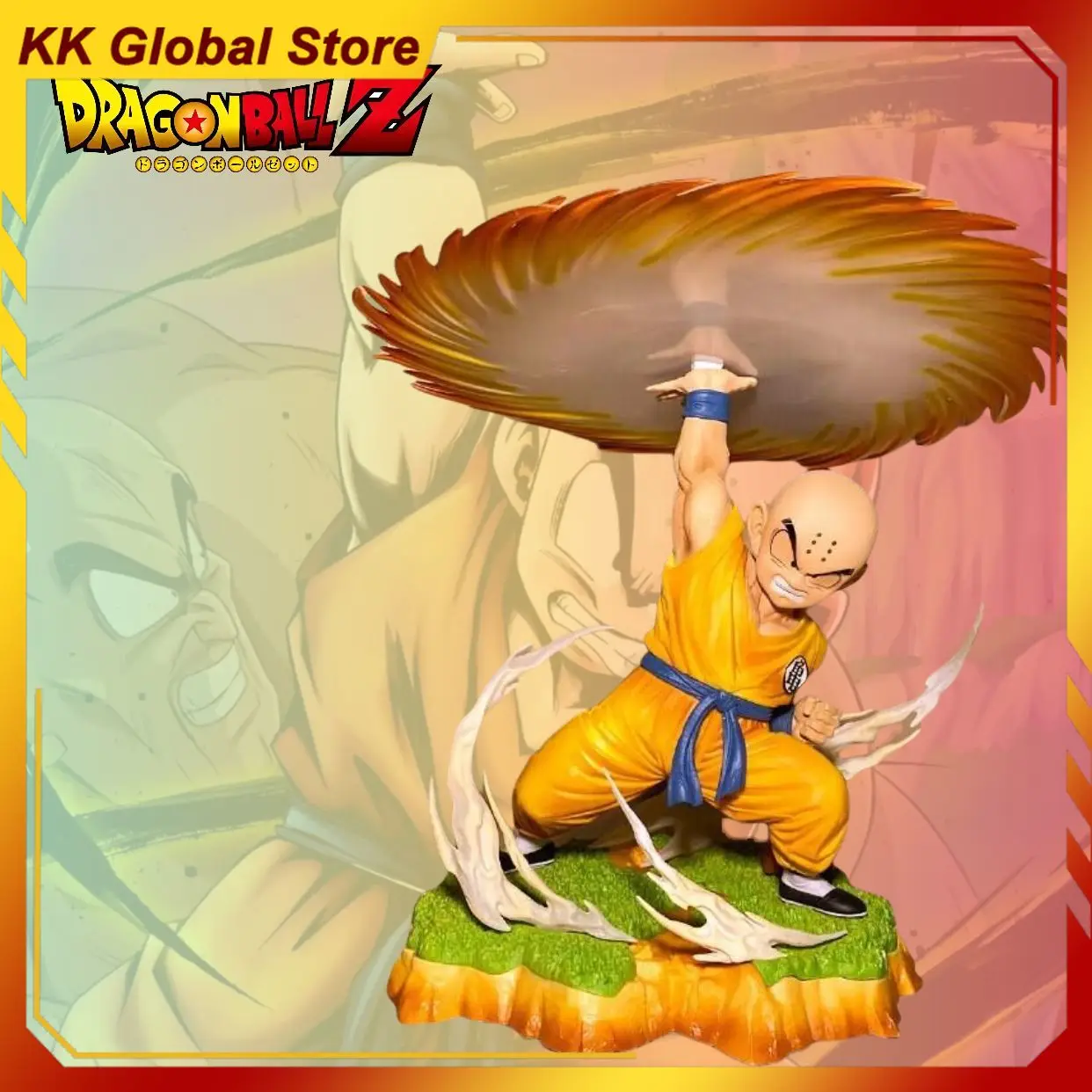 

26 см новый Dragon Ball аниме фигурка Krillin периферийные устройства ПВХ модель сцена статуя украшения для рабочего стола детские подарки на день рождения игрушки