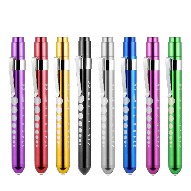 

10PCS First Aid Pen Pocket Medical Penlight Handheld Torch Light Lantern LED Nurse Doctor Flashlight for Ear Eye Throat Tool