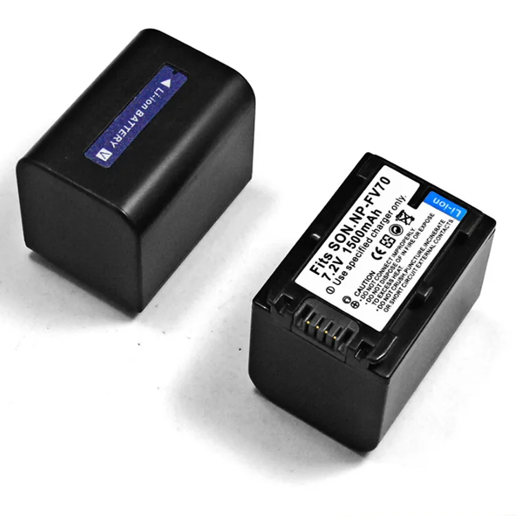 1500mAh NP-FV70 Camera Battery Suitable for Sony NP-FV50 NP-FV70 NP-FV100 NP-FH50 NP-FH70