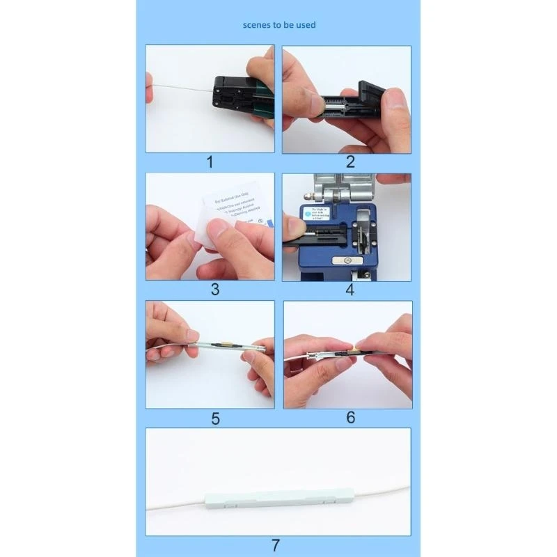 

High-stability Fiber Quick Connectors Fiber Fast Connectors ABS Material