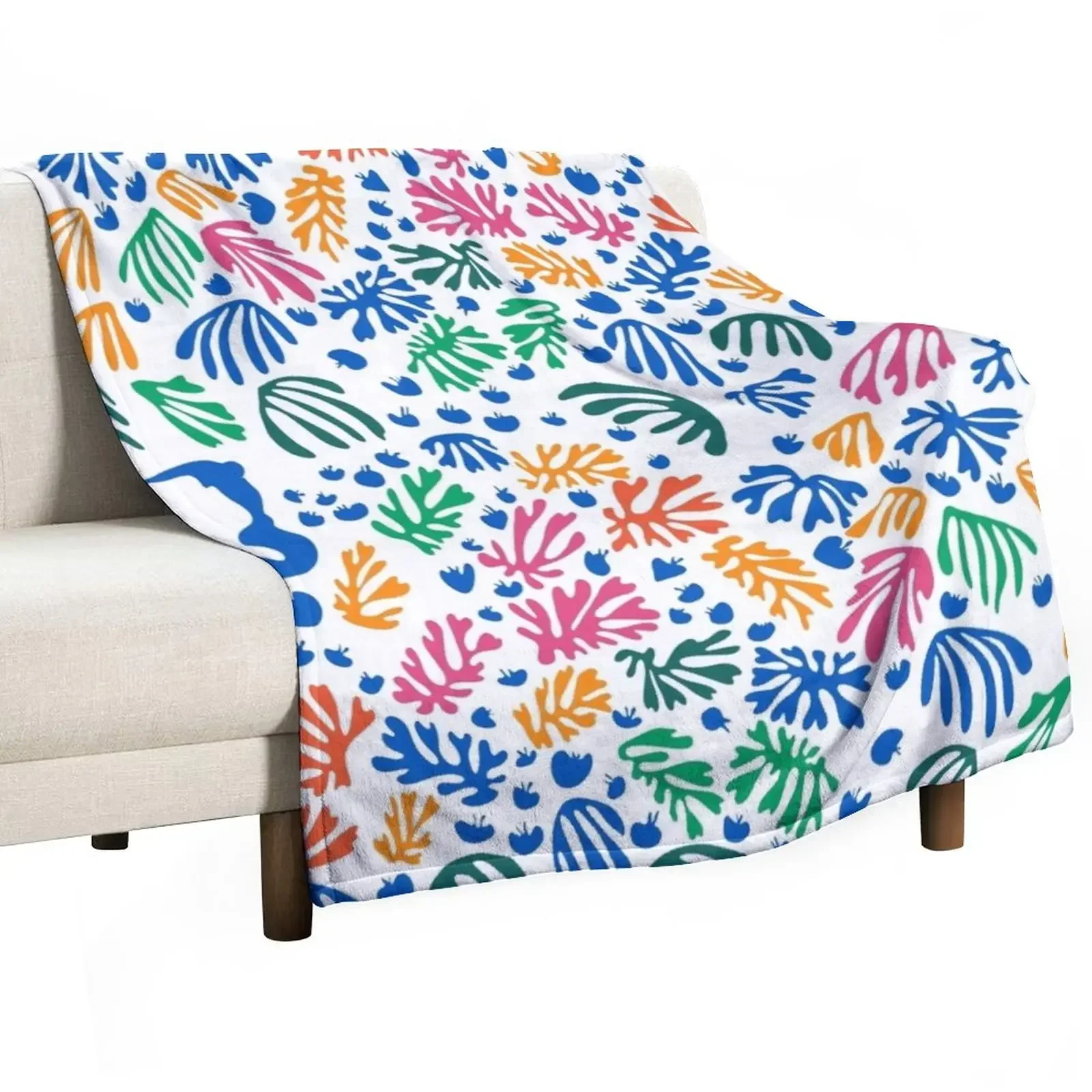 

Matisse Colorful Pattern #1 Throw Blanket For Baby Weighted Blankets For Sofas Blankets