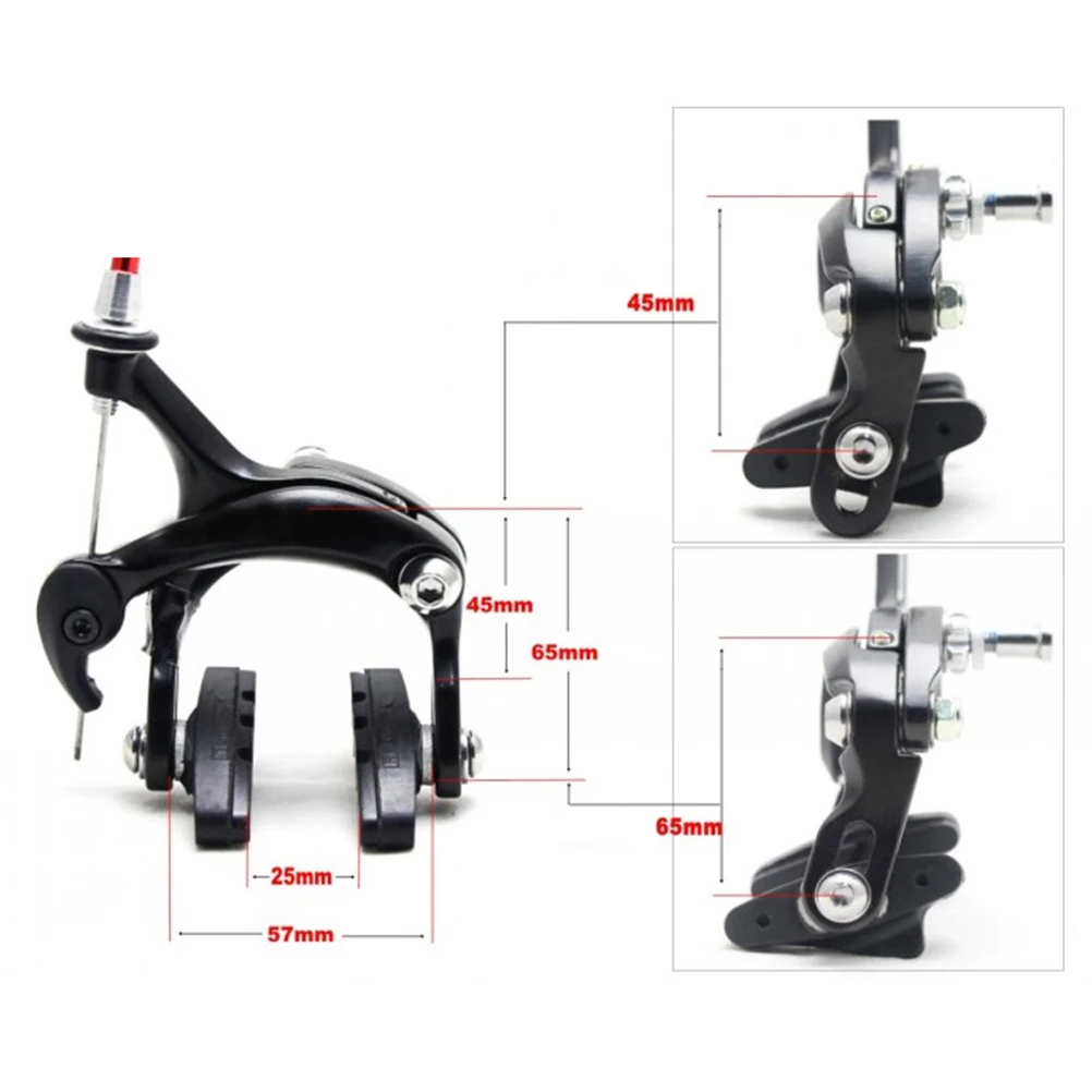 

1 Pair Lightweight Durable Bike Brake Clamp Mountain Bicycle Hand Brake Clip Practical Secure Easy Use Compatible Various Bikes