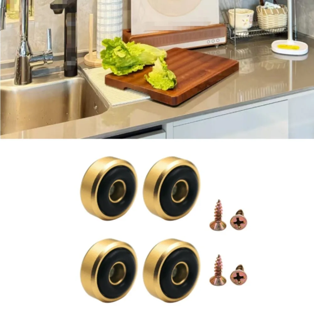 Speaker Isolation Feet and Equipment Stabilizers for Desktop Setups Cutting Board Supports and Audio Accessories