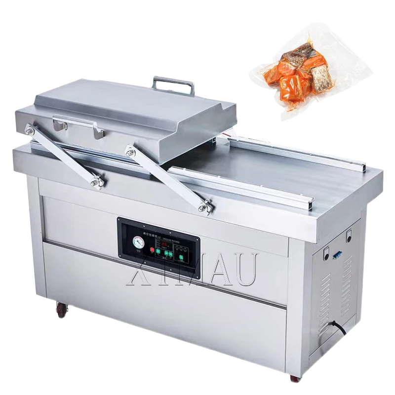 

DZ-500/2SA Food Vacuum Packing Machine Commercial Chamber Vacuum Sealer Kitchen Meat Bag Packaging Food Saver Sealing Machine