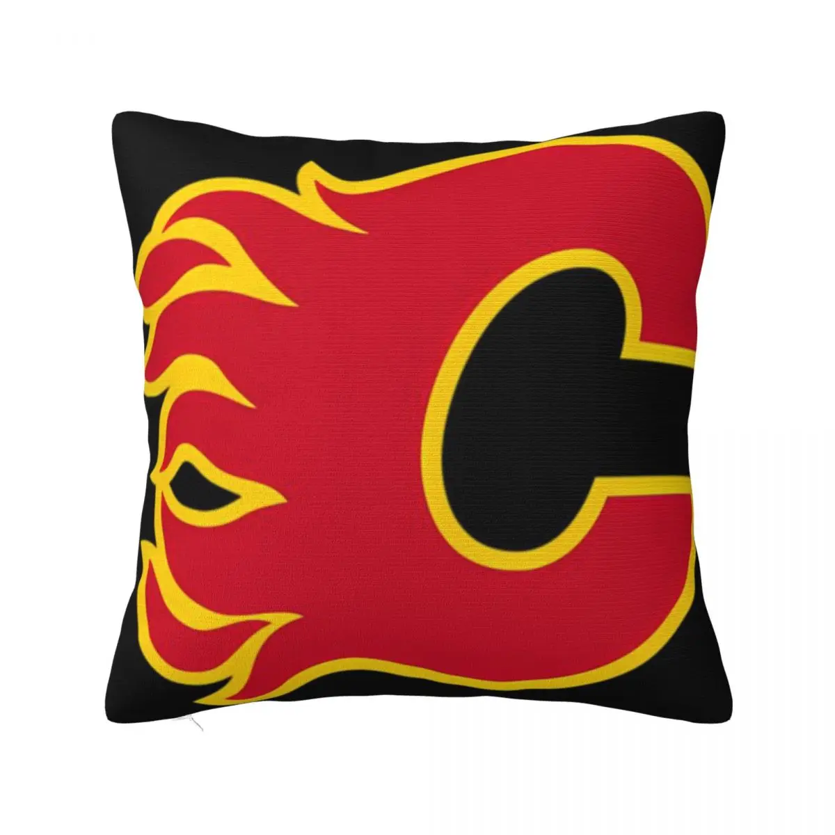 Flames-Calgary A Pillow Case