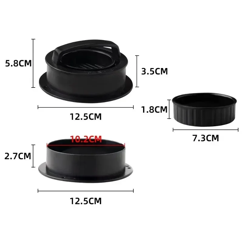 جولة همبرغر برغر الصحافة لحوم البقر شواء الغذاء الصف ABS همبرغر مساعد اللحوم الصحافة شرحات صانع باتي قالب أدوات المطبخ