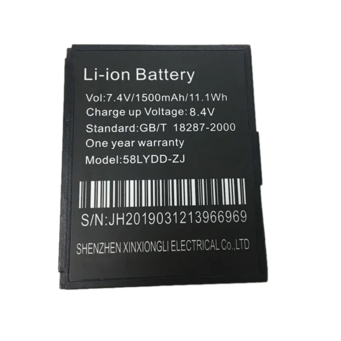 

Аккумулятор для ZJiang ZJ-5805 58 мм Bluetooth POS чековый термопринтер