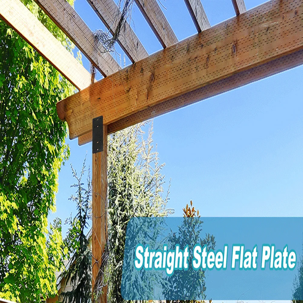 Connect Plate Mending Bracket Reinforcing Furniture Flush Design For Stability Load Distribution Design Optimal Size 10x3 Inches