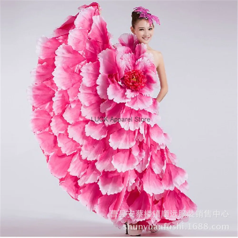 Opening Dance Performance Costume Dance Performance Costume Blooming Dance In The Prosperous Era Stage Performance Costume