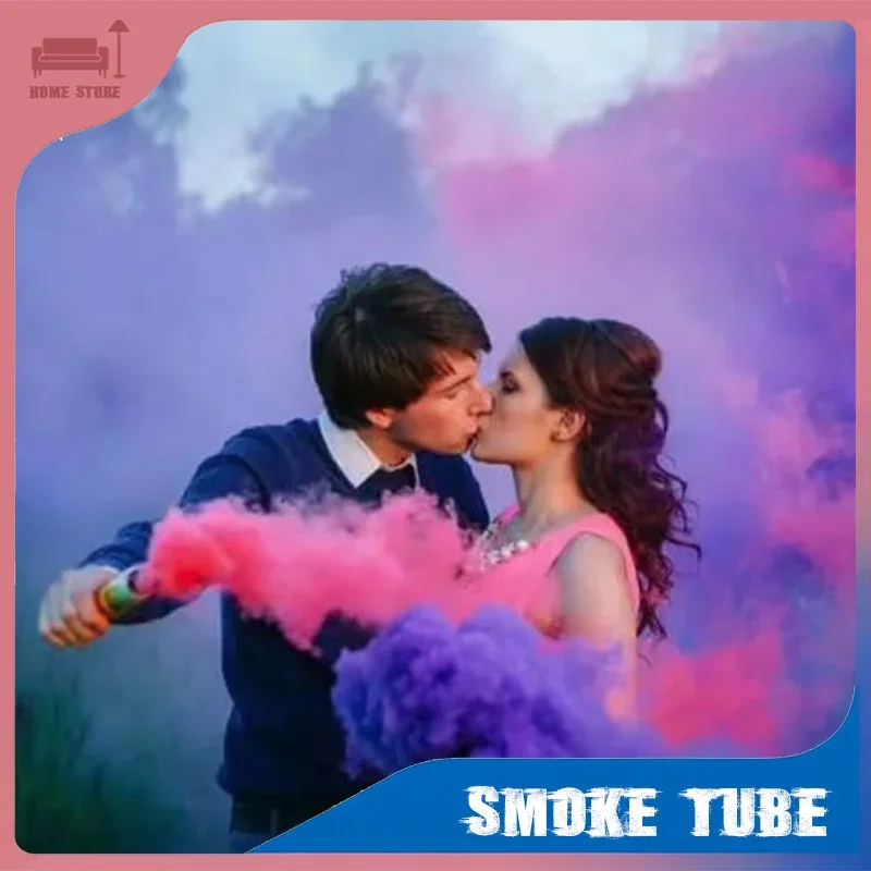 ديكور الحفلات التصوير المعونة الدخان الملونة الدخان يده الدخان مرحلة الدخان الزفاف الضباب الدخان عصا الدعامة الغلاف الجوي #2