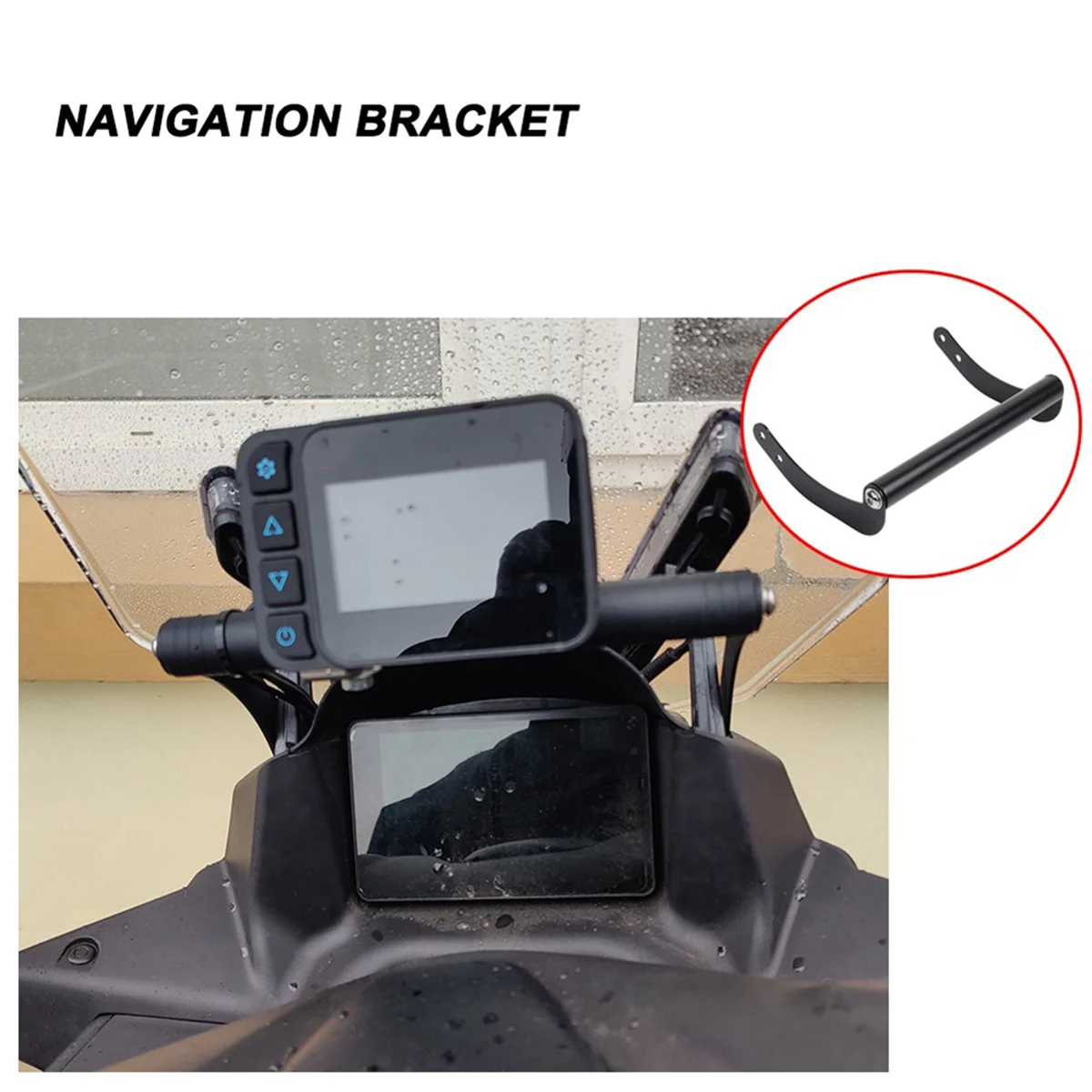 Support d\'Invite de Navigation pour Moto, Support de Téléphone, GPS, pour Zontes 350D 310M