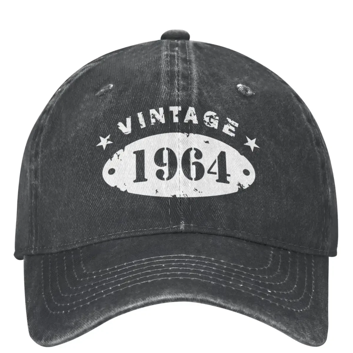 Born In 1964 Vintage 60th Birthday Gift Baseball Caps Outfit For Men Women Retro Hats 60 Years Old People Headwear Adjustable