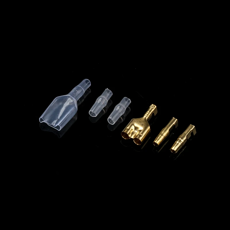 20sets 4.0mm Bullet Terminals Connector Car Electrical Wire Connector Male Female Double Bullet Wire Connector Terminals