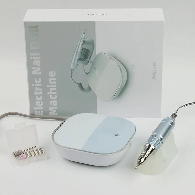 Hoge kwaliteit elektrische nagelboormachine 35000 RPM elektrische vijl HD-display Metalen manicurepen Professionele nageldraaibank Schuurmachine