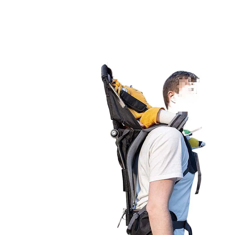 Back frame baby walking baby back baby artifact outdoor saddle shoulder seat with awning children mountain riding high