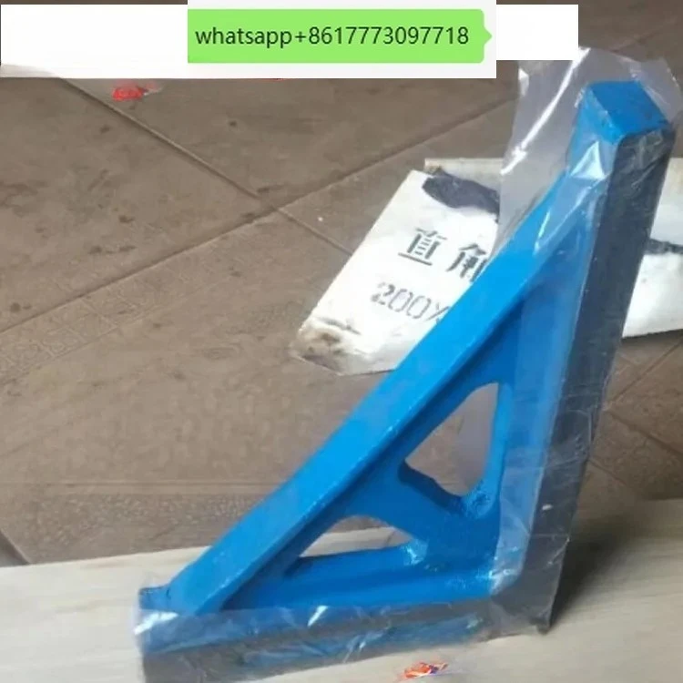 Grade 1 cast iron angle ruler  90 degrees vertical inspection angle ruler 400 * 600 scribing high precision backstop 500 * 800