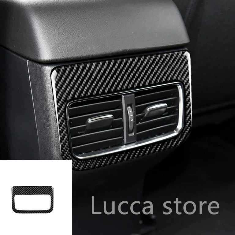 For Mazda CX-5 CX5 2017 2018 Electronic Handbrake Knob Button Panel Cover Trim Sticker Carbon Fiber Interior Auto Assesories