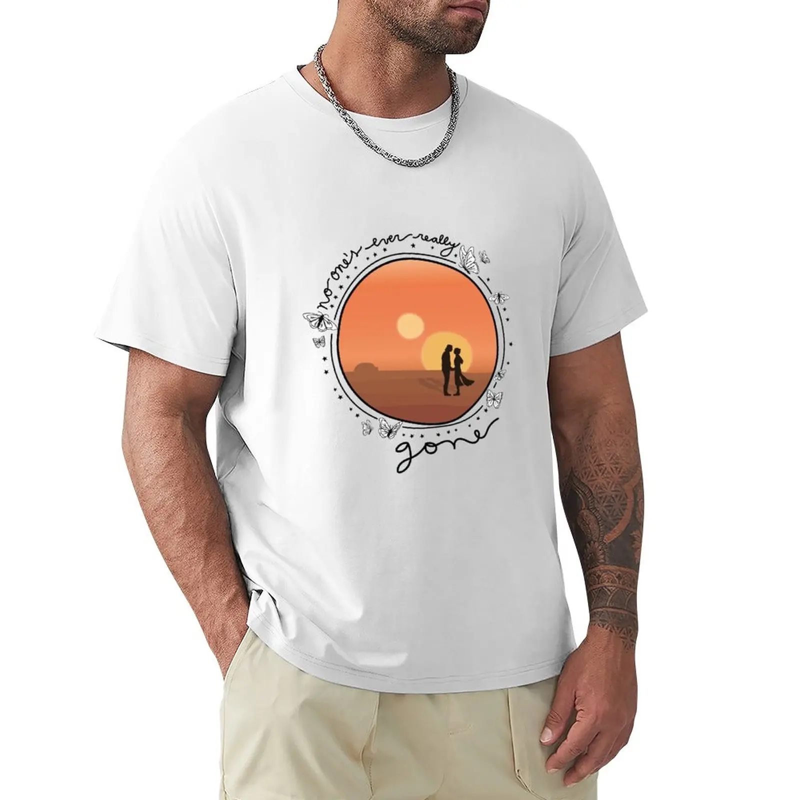

no one's ever really gone ... reylo T-Shirt sweat quick-drying mens t shirt graphic
