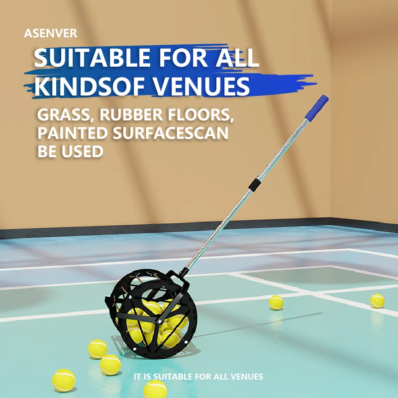 كرة التنس التقاط كرة التنس المنتقى جامع معدات التدريب للبيع بالجملة #1