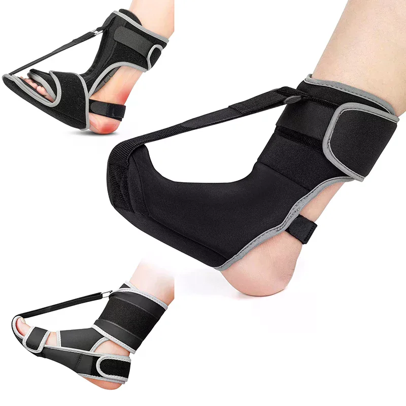 Plantar Fasciitis Night Splint Adjustable Sponge Padding Ankle Arch Support Stretch Boot Tendonitis Relief Foot Drop Brace