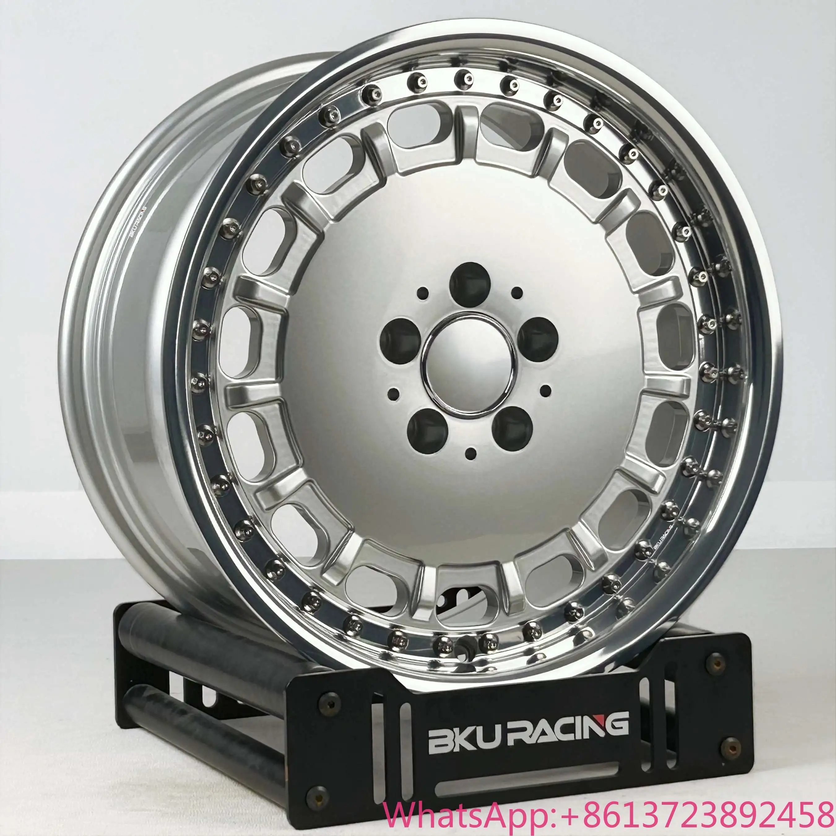 

BKU 2 Piece Forged Wheels for Mercedes W124 W140 W126 190e W220 W201 17 18 19 Inch Rims 5x112 Alloy Classic Deep Dish Rims