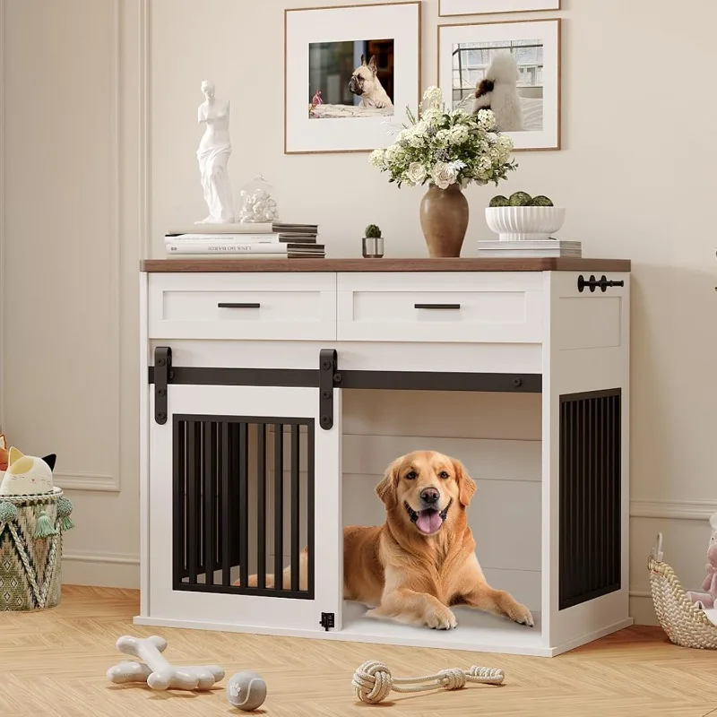 44.5'' Dog Crate Fu… - image