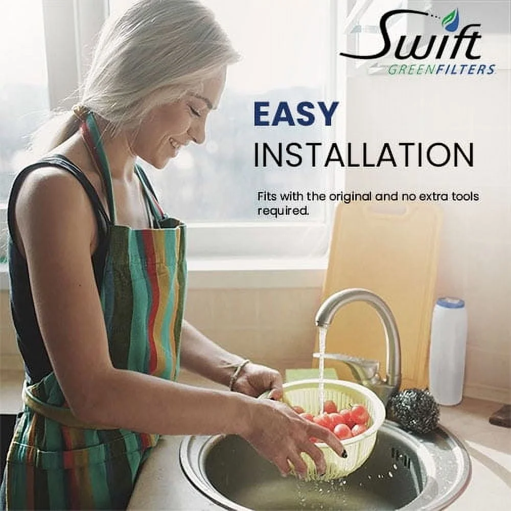 استبدال فلتر المياه عالي الجودة متوافق مع Insinkerator F-1000 يقلل من رائحة طعم الكلور والمركبات العضوية المتطايرة وكربون جوز الهند