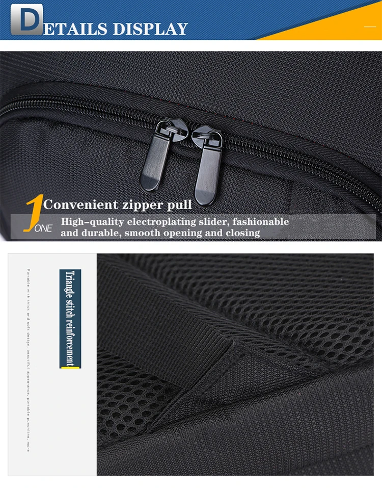 Digitalkamera-Rucksack, Outdoor-Kameratasche mit großem Fassungsvermögen, Laptop-Rucksack, multifunktionaler praktischer Rucksack – Detail 17