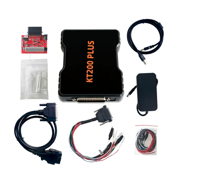 KT200 Plus ECU Programmer, Read /Write /Clone by OBD/Bench Mode, DTC off /Immo Off/ Map Support Protocols  with 1 Year Software
