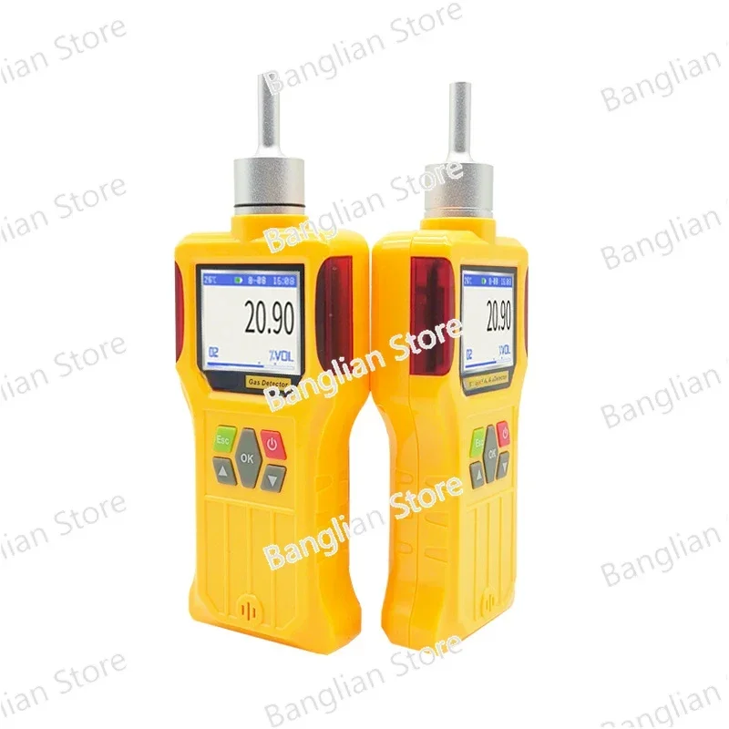 Portable oxygen hydrogen sulfide ozone detector