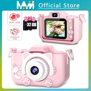 Super Cute Children Camera 1080P HD Toddler Digital Video Camera 2.0-inch Kids Camera…
