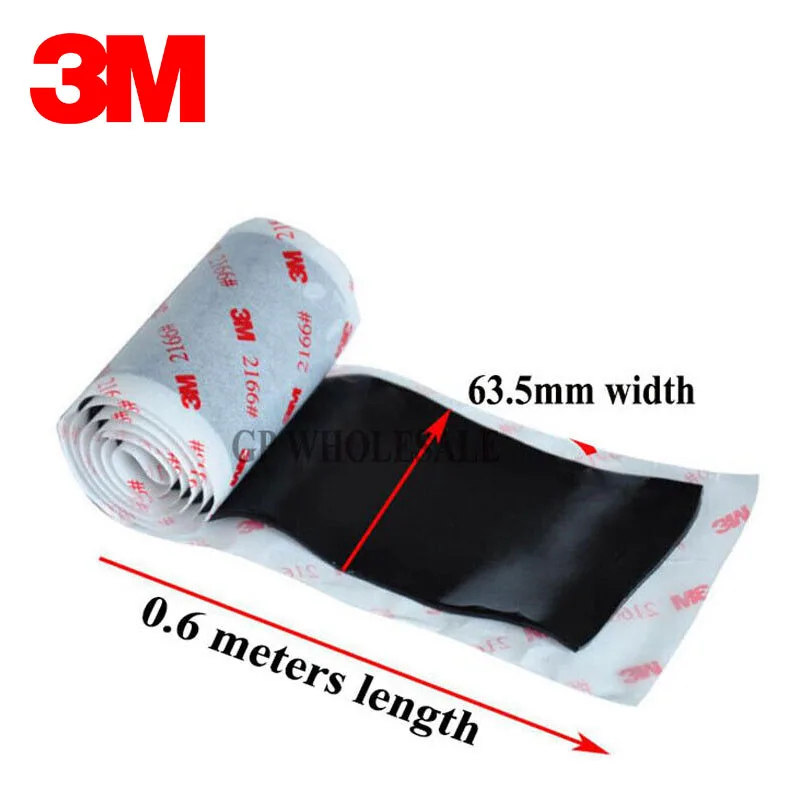 3M 2166# Strong Mastic Tape for Electrical Telcommunication Device Waterproof, Seal, Cable Jacket, Piple, Car Door Sealing