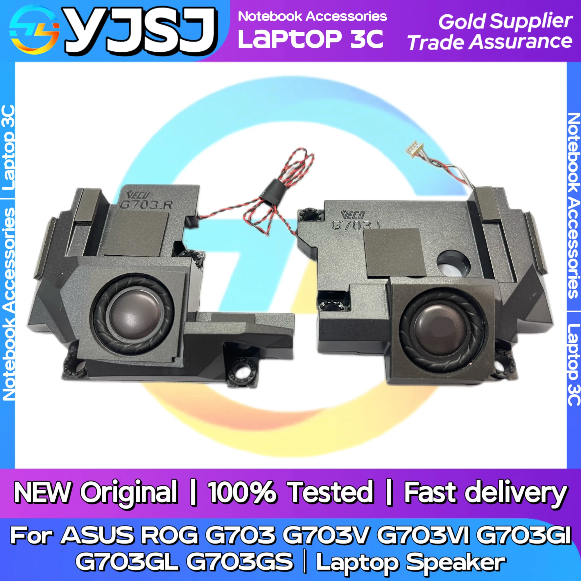 New Original Laptop Notebook Audio Speaker For ASUS ROG G703 G703V G703VI G703GI G703GL G703GSB  Built in horn audio