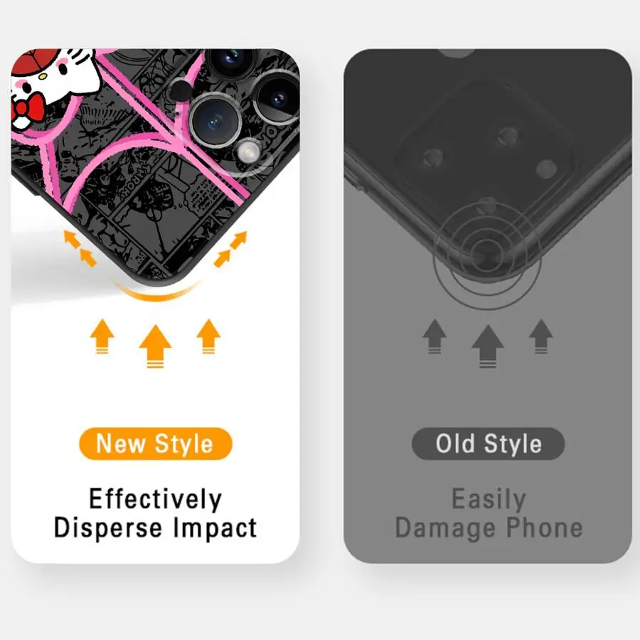 Чехол для телефона Marvel Cute Spidermans Kitty для Apple iPhone 7 8 Plus 13 Mini 12 XS Max 15 ProMax 11 Pro SE XR 16 14 Pro Cover