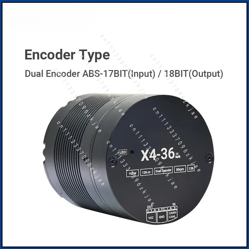 Myactuator X4-36 EtherCAT CAN for Joint High Precision Brushless DC Motor 24V 36N M Torque Small Volume Large Torque