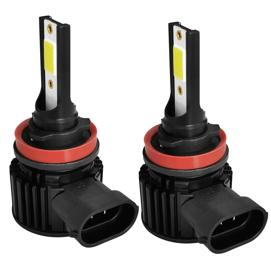 H11 LED Headlight 6000K 200W 8000LM Low Beam Bulbs High Power for