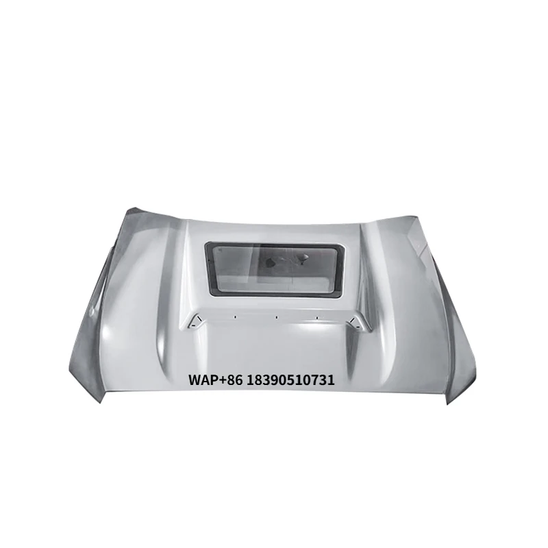 

New Modified Xuanjia Steel Hood Grille & Tieqi Transparent Hood Cover with Screws for Tank 500 SUV