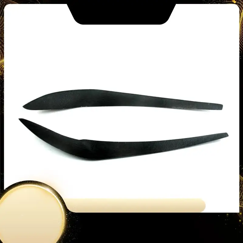 

Resin Front Headlight Cover Eyelid Eyebrow Trim Accessory For BMW X3 F25 X4 F26 2014-2017-A74F