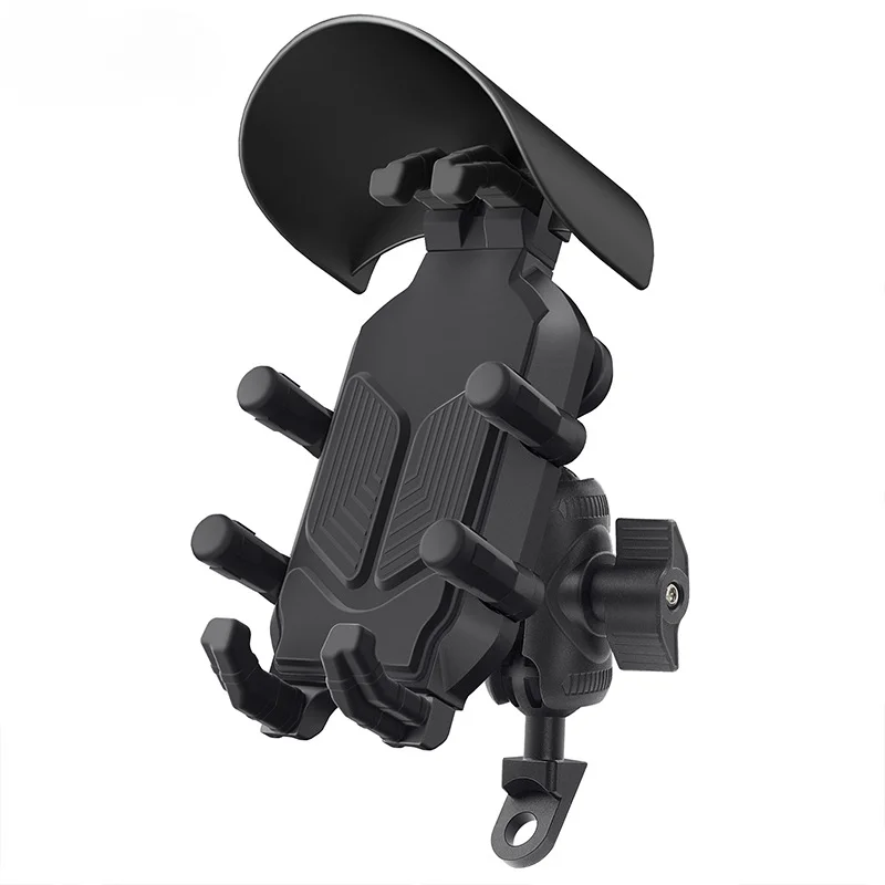 

Motorcycle Shock-Absorbing Mobile Phone Eight-Claw Shockproof Anti-Shake Riding Bracket