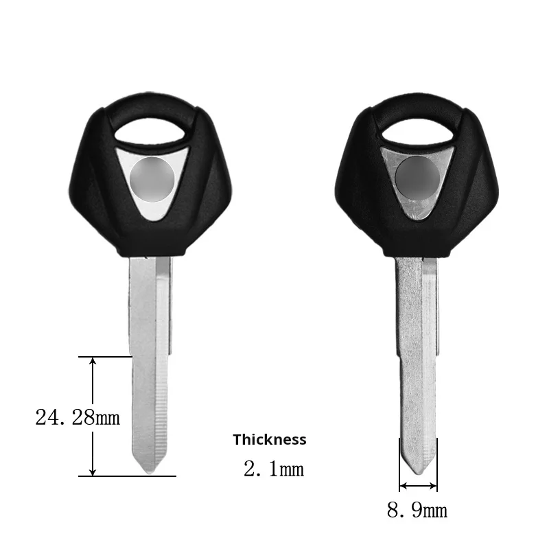 Chave da motocicleta Yamaha, Adequado para Yamaha R1, R6, XJR400, 1300, Chip anti-roubo, Pode ser levantado