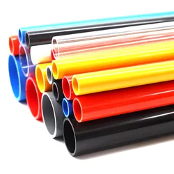 2pcs Length 50CM O.D 20~110mm UPVC Pipe Fish Tank Aquarium Drainpipe Irrigation Water Supply PVC Tube Line