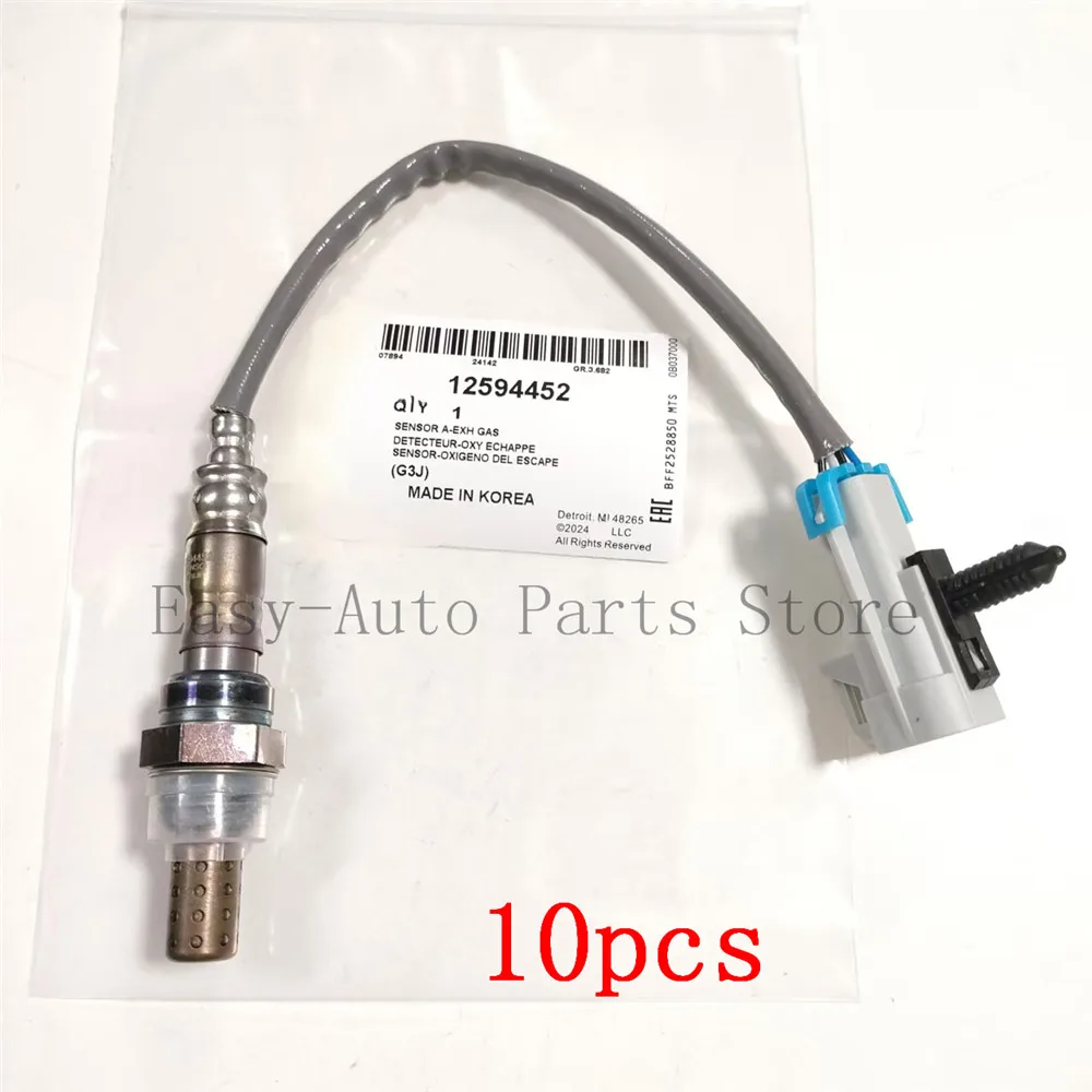 

10pcs O2 Oxygen Sensor 12594452 For Chevrolet Malibu Uplander GMC Acadia Pontiac G6 Montana Saturn Aura Outlook Enclave Terraza