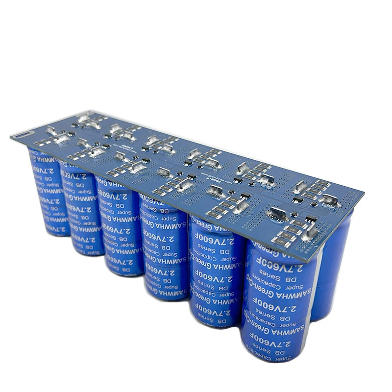 Samwha 32V50F สีเขียวแผงวงจรเรียงกระแสรถยนต์แบบซูเปอร์คาปาซิเตอร์2.7V600F แผ่นป้องกันแรงดันไฟฟ้าเกิน
